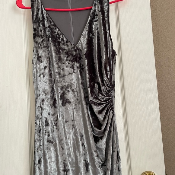 Silver Calvin Klein gown - Picture 2 of 2